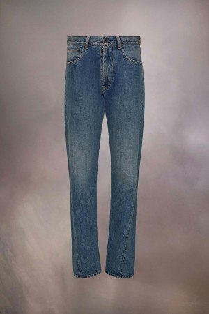 Maison Margiela Turn-up Jeans Blue | USA_MM33932