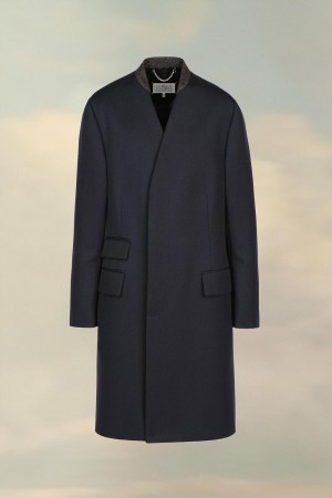 Maison Margiela Wool Cavalry Coat Black | USA_MM15949