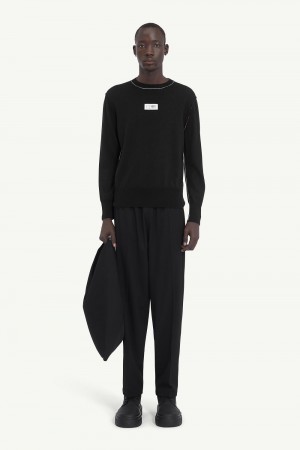 Maison Margiela Wool Jumper Black | USA_MM35057
