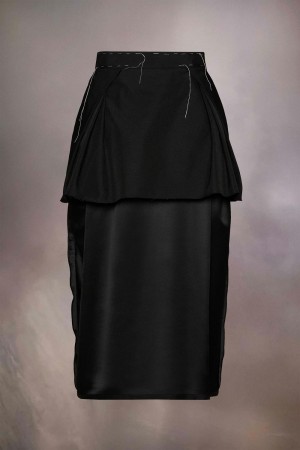 Maison Margiela Work-in-progress Skirt Black | USA_MM94136