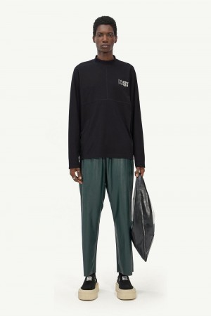 Maison Margiela Zoom Long-sleeve T-shirt Black | USA_MM60303